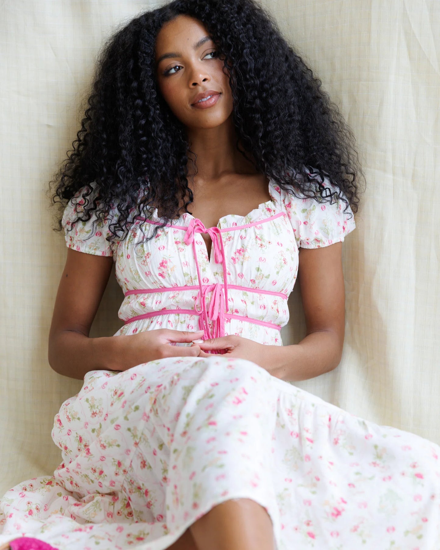 Pink Petals Dress